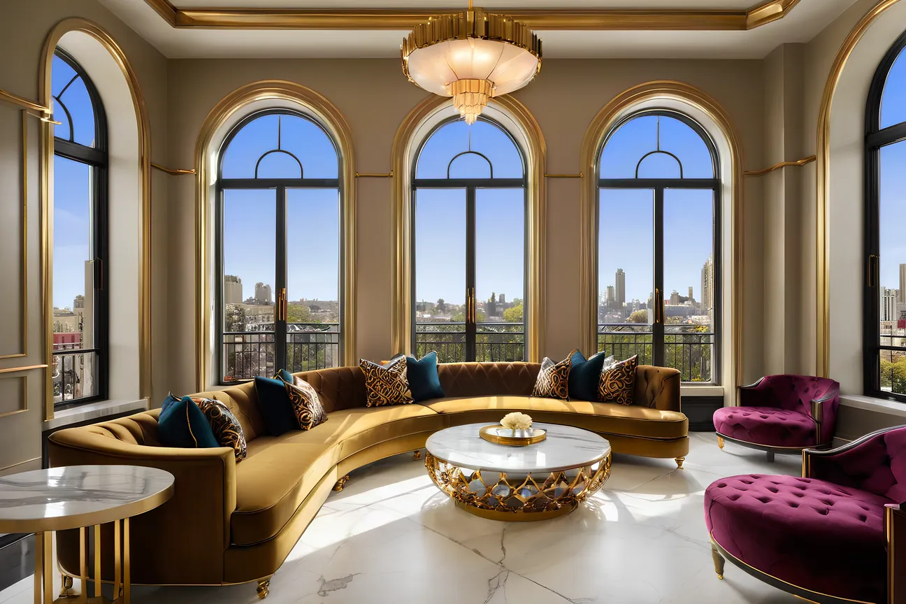 View of Goldcrest Mall and Residency Luxury Penthouse Apartment