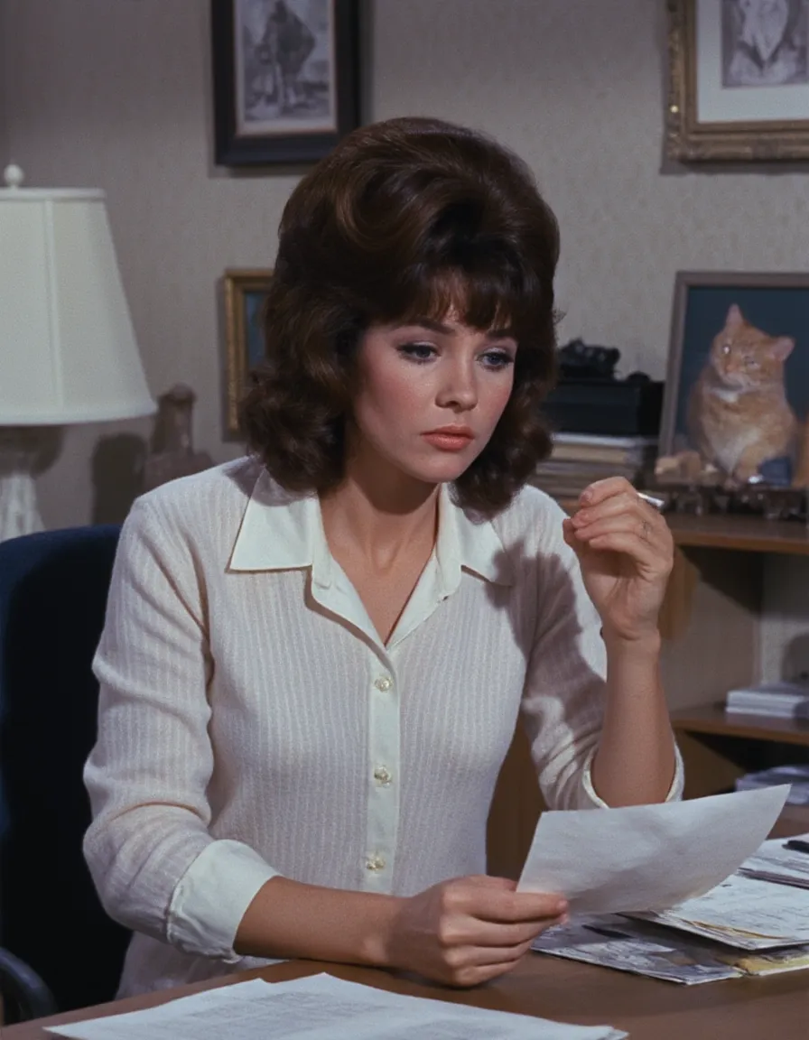 cigarette office 1980s Corporate Office Woman Smoking and Reading - AI Image Gallery