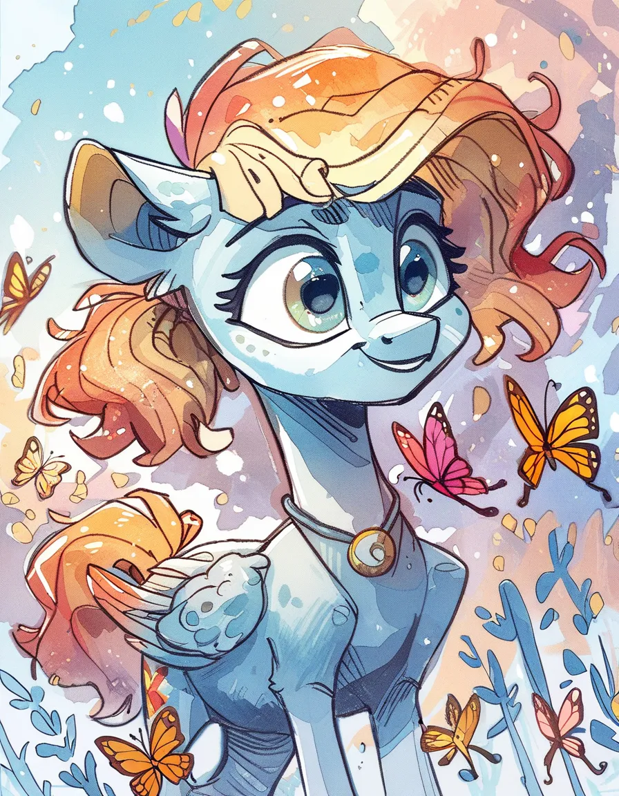 Watercolor Sketch Style [XL+Pony] - Pony v1.0 - Pony | Diffus