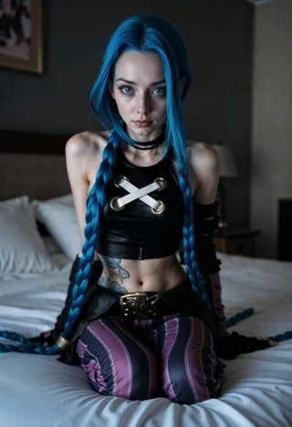 Jinx (Arcane / League of Legends) | FLUX + Zimage Flux v2.0