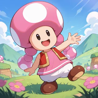 Toadette (Super Mario) - [Anima/IL] Illustrious