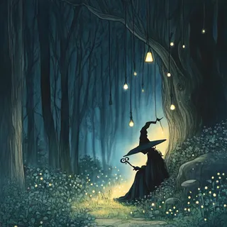 Dark Ghibli Fairytales Illustrious