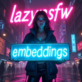 ✨ Lazy Embeddings dla WSZYSTKICH modeli illustrious NoobAI Pony SDXL LazyPositive LazyNegative (pozytywne, negatywne i nie tylko!) lazynsfw