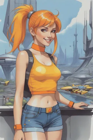 Concept Art Style - Syd Mead v1.0