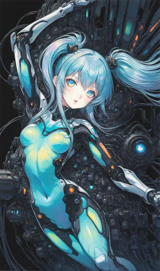 Yoshitaka Amano XL Style LoRA v1.0