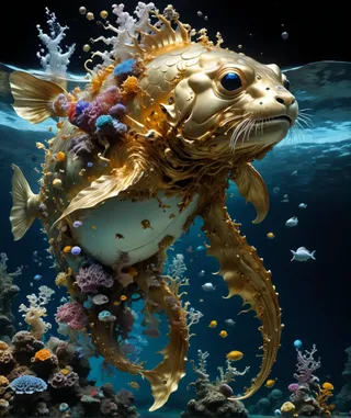 Oriental Surreal Scifi Fantasy XL Style LoRa v1.0