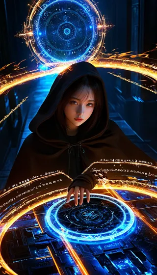 백령(FLUX,XL)_마법진-bailing XL_Magic Array SDXL-v1.0