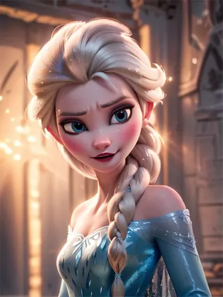 All Disney Princess XL LoRA Model from Ralph Breaks the Internet Pony(beta)