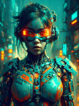 ネオンサイバーパンク印象派 [FL/XL/IL/PD/1.5] SD1.5