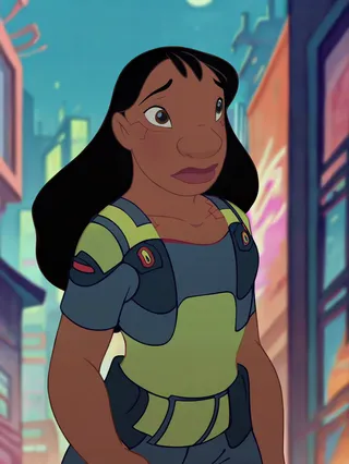 Nani Pelekai (Lilo & Stitch) PonyDiffusionXL/illustriousXL v1.0Pony