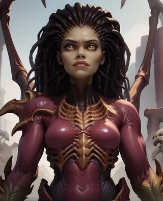 Queen of Blades (Kerrigan) - Starcraft v1.0 - PXL QOB