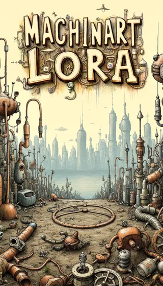 Machinart Lora - Styl Machinarium (Flux) v1.0