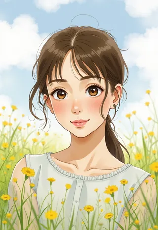 수채화 애니메이션 [FLUX] FLUX