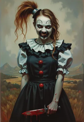 Terrifying Clown (FLUX) flux v1